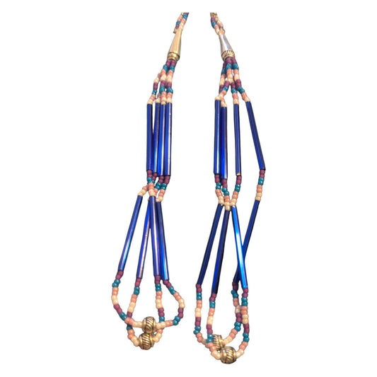 Indigenous Handmade Beaded Dangle Earrings